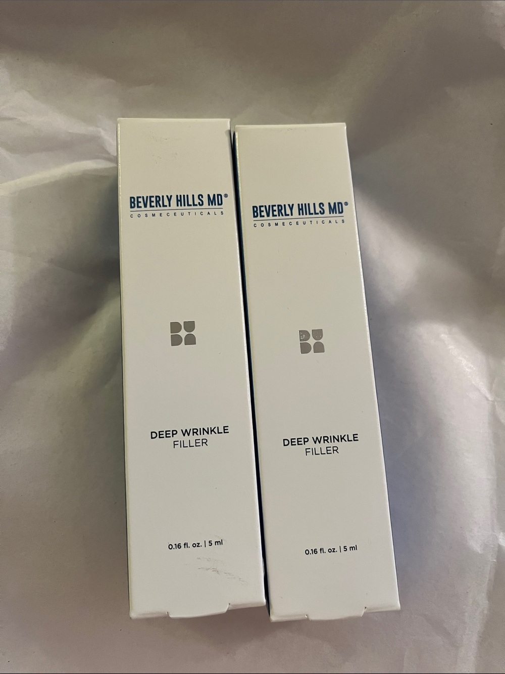 2 x Beverly Hills MD Deep Wrinkle Filler 0.16 fl oz / 5 ml each NIB